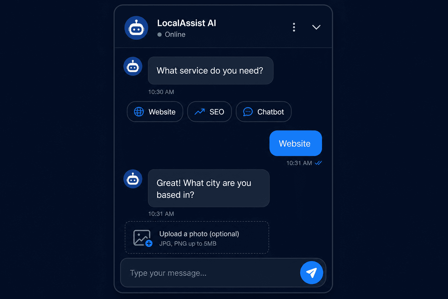 Local SEO & Service Pages